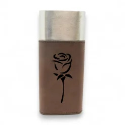 Cigar Case with Cutter - Rose - Leather