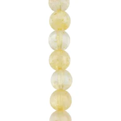 Citrine Round Beads by Bead Landing™