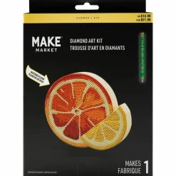 6" Citrus Diamond Art Kit by Make Market®