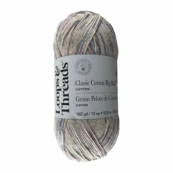 Classic Cotton Big Ball™ Ombre Yarn by Loops & Threads®