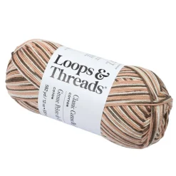 Classic Cotton Big Ball™ Ombre Yarn by Loops & Threads®