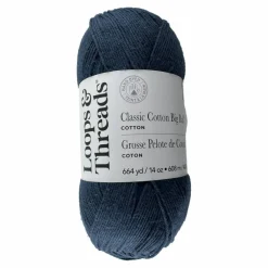 Classic Cotton Big Ball™ Solid Yarn by Loops & Threads®