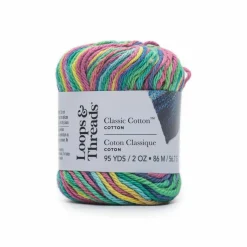 Classic Cotton™ Patterned Yarn by Loops & Threads®