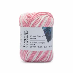 Classic Cotton™ Patterned Yarn by Loops & Threads®