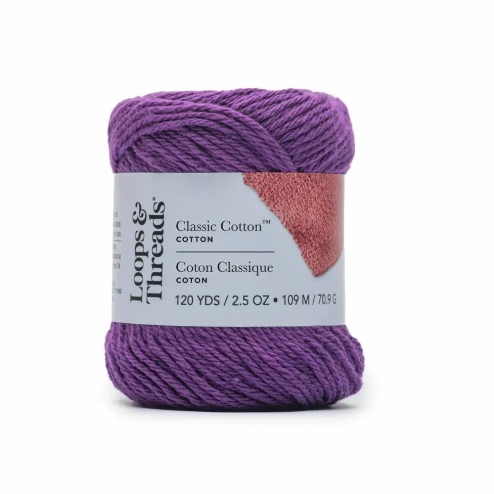 Classic Cotton™ Yarn by Loops & Threads®