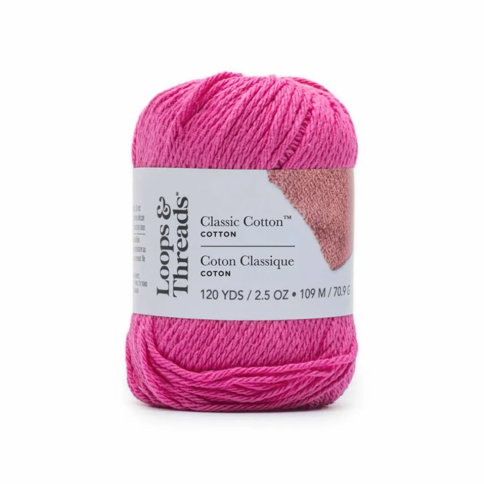 Classic Cotton™ Yarn by Loops & Threads®
