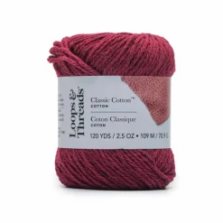 Classic Cotton™ Yarn by Loops & Threads®