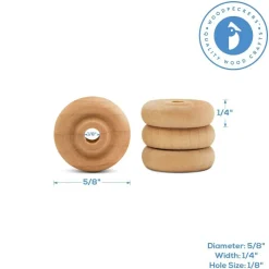 Classic Mini Wood Wheels, Multiple Sizes Available, Craft | Woodpeckers