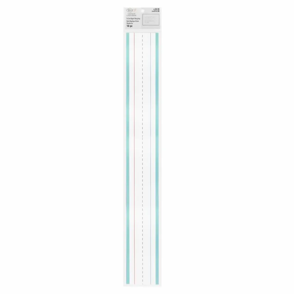 Class Rules! 23.5" Green & White Dry Erase Writing Strips, 10ct. by B2C™