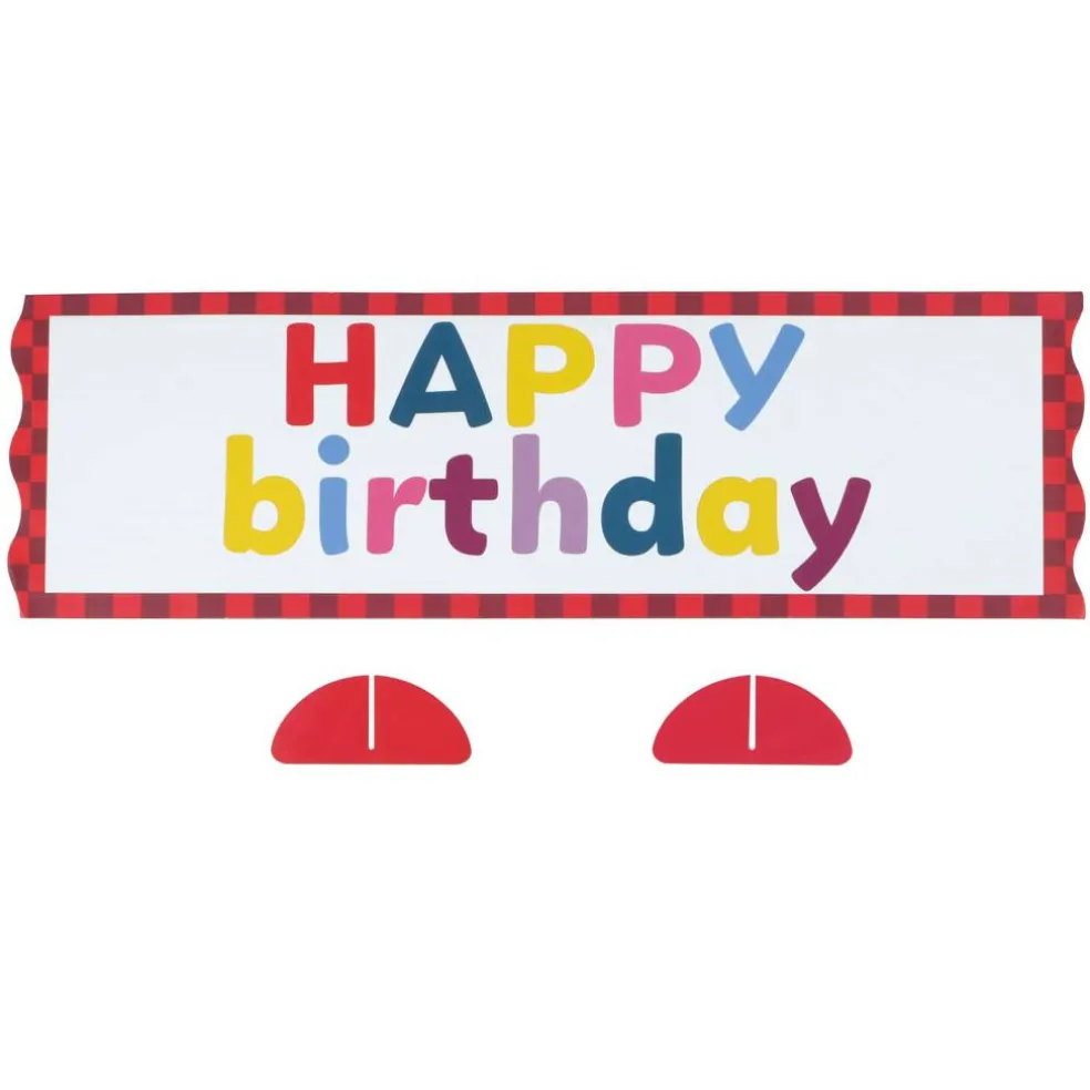 Class Rules! Rainbow Cupcake Birthday Desk Kit by B2C™