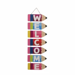 Class Rules! 22.75" Vertical Welcome Wall Décor by B2C™