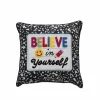Class Rules! 17" x 17" Believe Pillow by B2C™