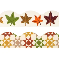 Class Rules! 2.25" x 18" Fall Leaf Borders, 12ct. by B2C™