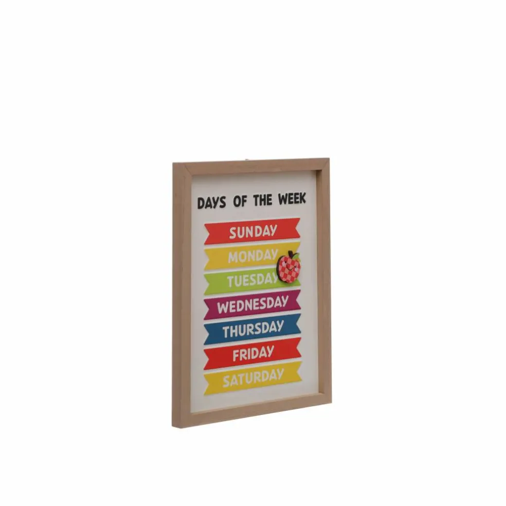 Class Rules! 9.75" x 12.5" Weekdays with Magnet Wall Décor by B2C™