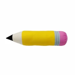 Class Rules! 21.5" Yellow Pencil Pillow by B2C™
