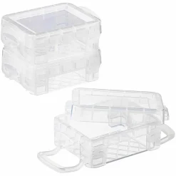 Clear Bitty Boxes by Simply Tidy™, 3ct.