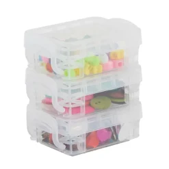 Clear Bitty Boxes by Simply Tidy™, 3ct.