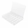13.6" Clear 36-Compartment Divided Tray with Lid by Bead Landing™