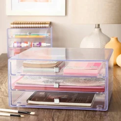 Clear 3-Drawer Organizer by Simply Tidy™