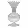 7" Clear Fluted Bulb Glass Vase by Ashland®