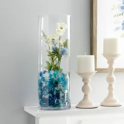 15" Clear Glass Cylinder Vase by Ashland®