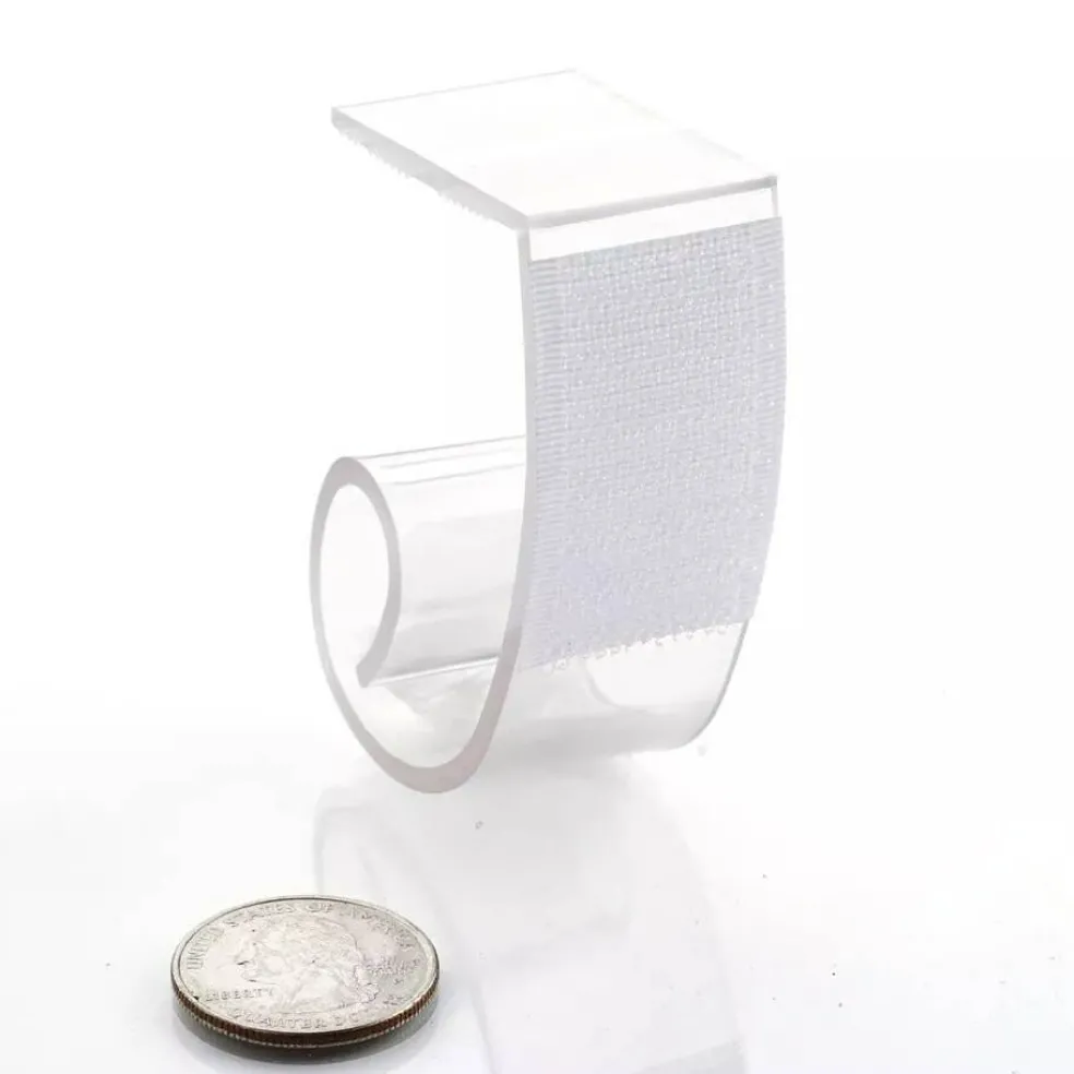 12 Clear Large Table Skirt Clips