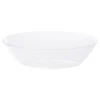 Clear Oval Plastic Serving Bowls - 2 qt. (24 Bowls)
