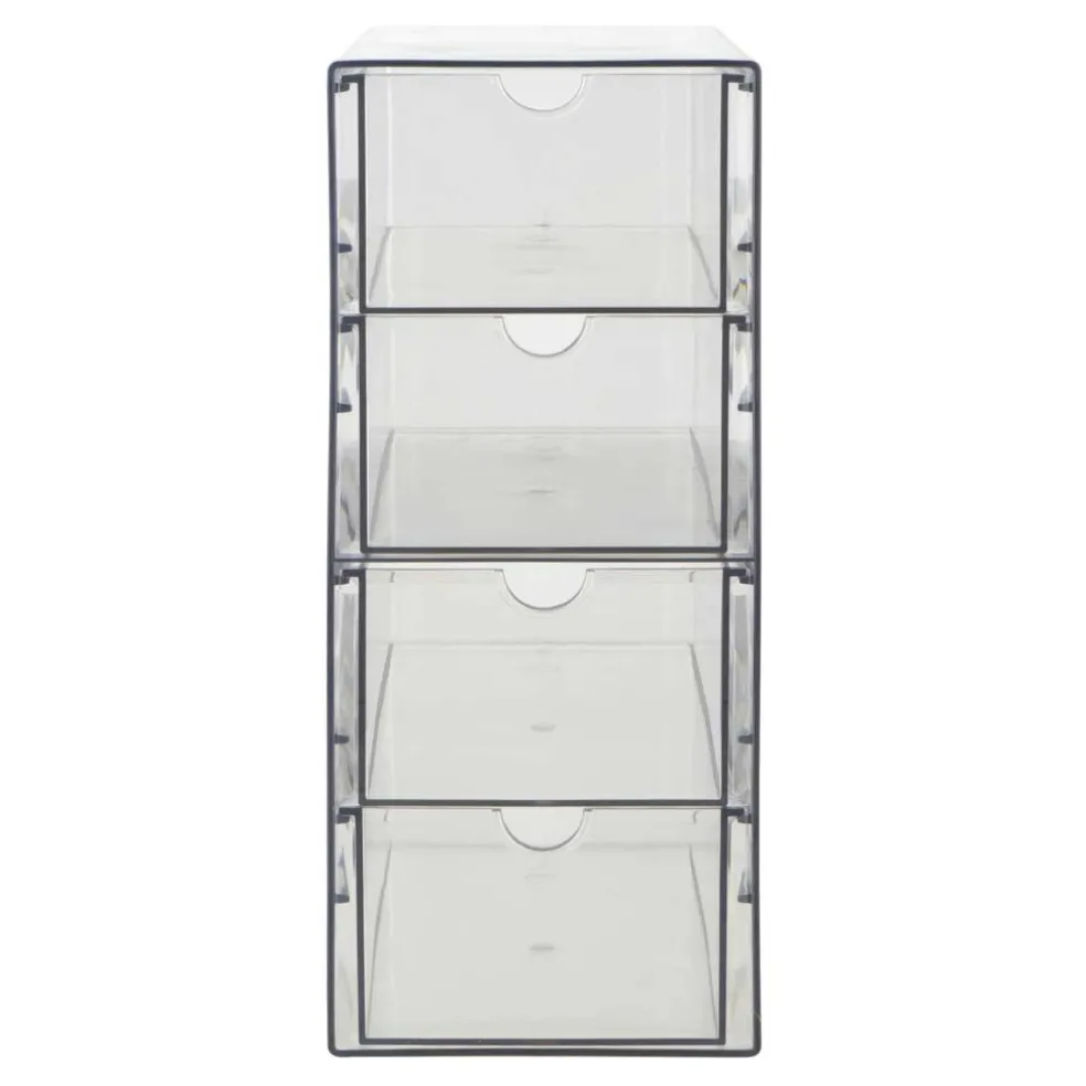 Clear 4-Piece Storage Drawers by Simply Tidy®
