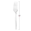 Clear Plastic Disposable Forks (1000 Forks)