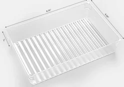 Clear Plastic Drawer Organizers