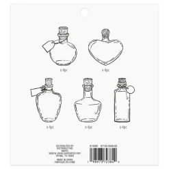 Clear Potion Bottle Die Cut Stickers by Recollections™