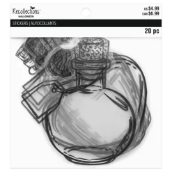 Clear Potion Bottle Die Cut Stickers by Recollections™