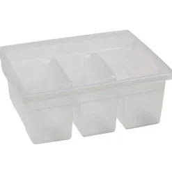 Clear Royal Divided Tub