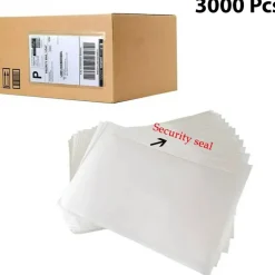 Clear Self-Adhesive Top Loading Packing List Shipping Label Envelopes Pouches 7.5