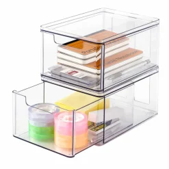 Clear Stackable Storage Drawer by Simply Tidy®