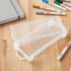 Clear Stacking Pencil Box by Simply Tidy™