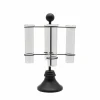 9.75" Clear Test Tube Vases with Black Metal Stand by Ashland®