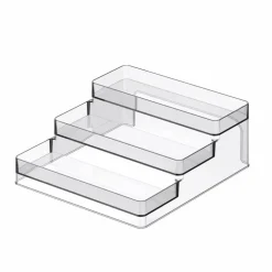 Clear 3-Tier Storage Shelf Organizer by Simply Tidy®