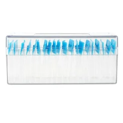 Clear & Turquoise Jewelry Storage Box with 20 Anti-Tarnish Bags by Bead Landing™