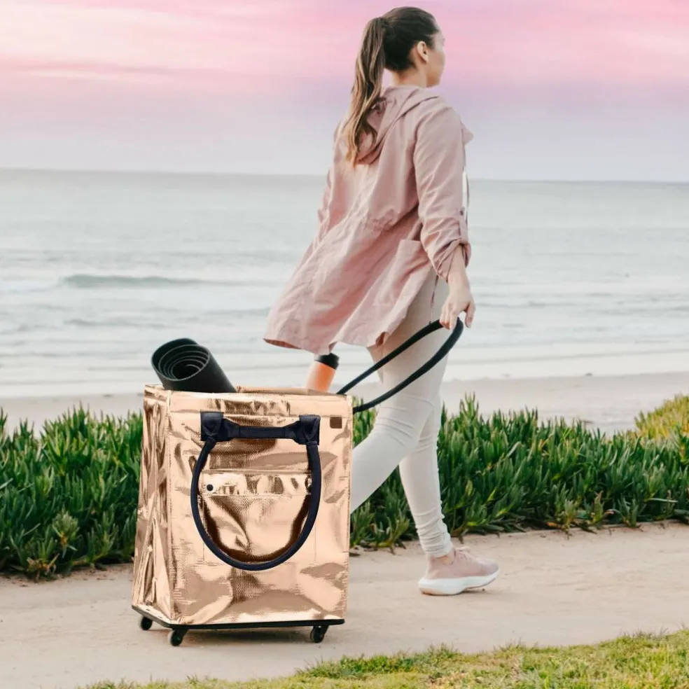 CleverMade® 90L XL Rolling Hauler Bag