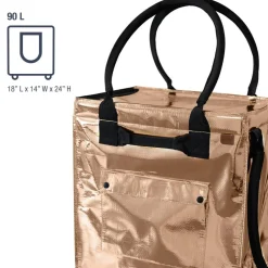 CleverMade® 90L XL Rolling Hauler Bag