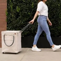 CleverMade® 90L XL Rolling Hauler Bag