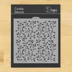 Climbing Vine Cookie & Craft Stencil | CM193 by Designer Stencils | Cookie Decorating Tools |