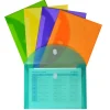 C-Line® Assorted Colors XL Reusable Envelopes, Pack of 10