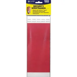 C-Line® DuPont™ Tyvek® Security Wristbands, Pack of 100