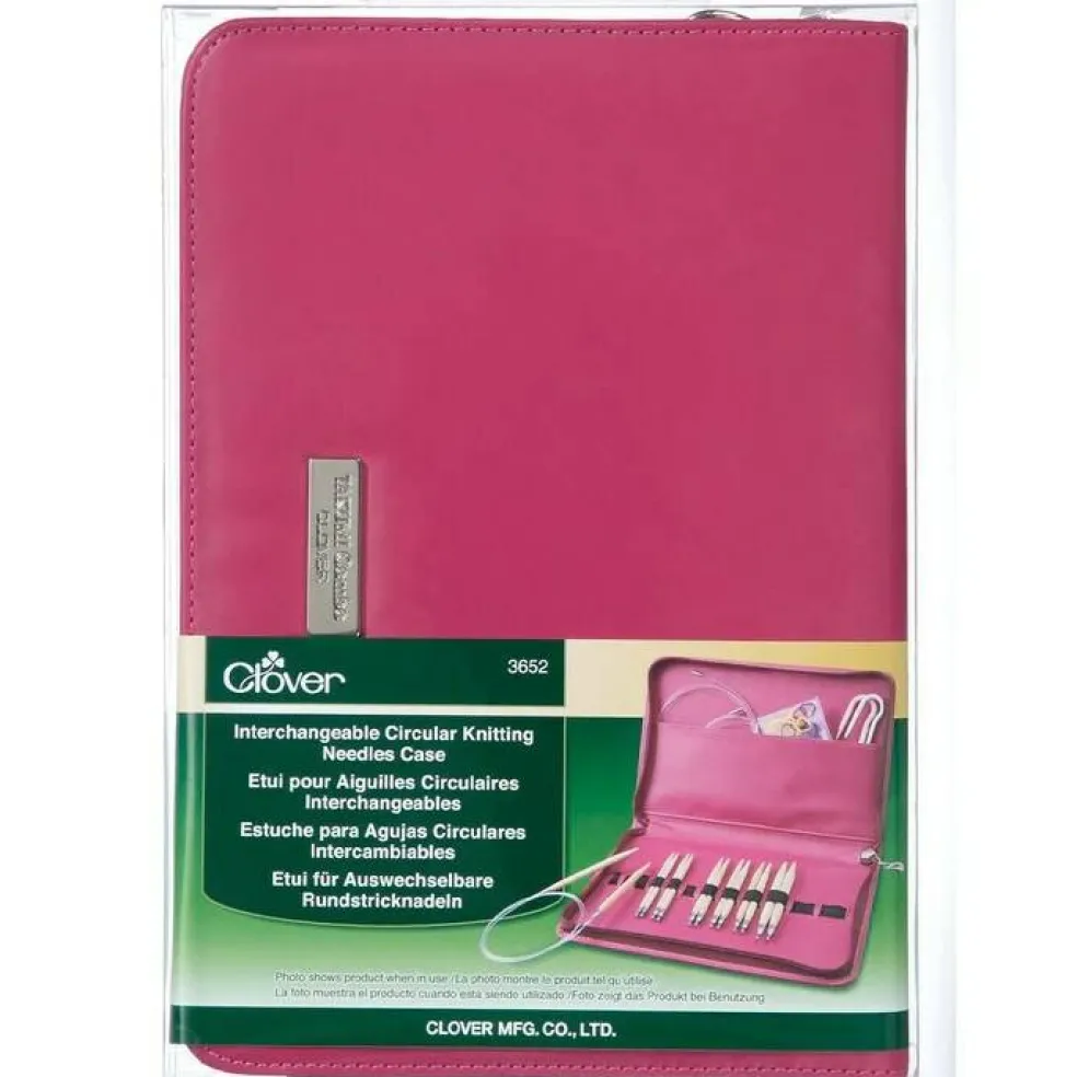 Clover Interchangeable Circular Knitting Needle Case