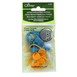 Clover Jumbo Locking Stitch Markers