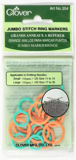 Clover Jumbo Stitch Markers