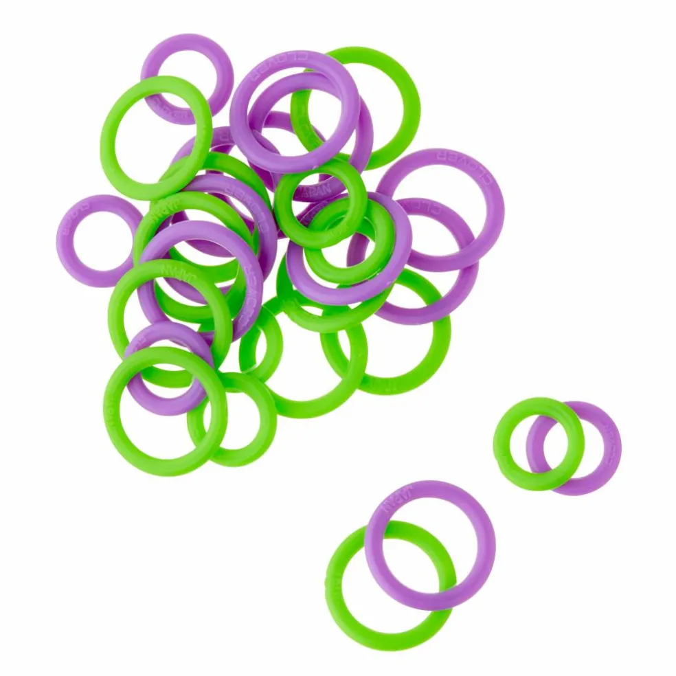 Clover Soft Stitch Ring Markers