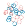 Clover Stitch Marker Rings